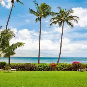  Apartment Maui Oceanfront Haven: Beachside Retreat With Turtle & Whale Watching United States